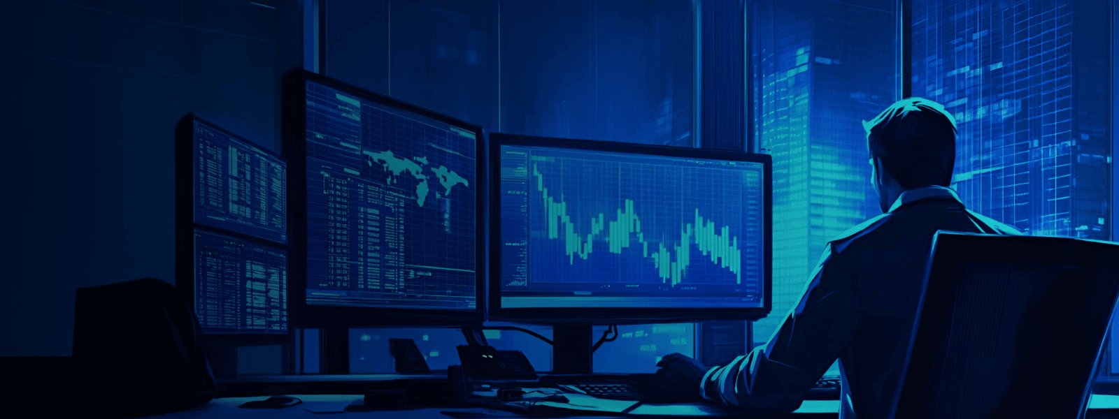 Market Crash background